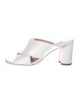 Celine Leather Floral Print Slides - White Sandals, Shoes - CEL300043 | The RealReal Leather Floral Print Slides
