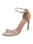 Stuart Weitzman Suede Crystal Embellishments T-Strap Sandals - Black Sandals, Shoes - WSU370049 | The RealReal Suede Crystal... 