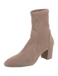 Stuart Weitzman Suede Boots - Grey Boots, Shoes - WSU370028 | The RealReal Suede Boots