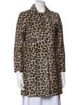 Theory Calf Leather Animal Print Peacoat - Neutrals Coats, Clothing - WTE317008 | The RealReal Calf Leather Animal Print Peacoat