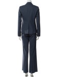 Theory Wool Pantsuit - 8 Rise, Blue Suits and Sets, Clothing - WTE370077 | The RealReal