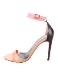 Jimmy Choo Patent Leather Printed Sandals - Orange Sandals, Shoes - JIM350064 | The RealReal Patent Leather Printed Sandals