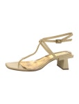 Prada Leather Slingback Sandals - Gold Sandals, Shoes - PRA856010 | The RealReal Leather Slingback Sandals