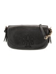 Tory Burch Leather Crossbody Bag - Black Crossbody Bags, Handbags - WTO600069 | The RealReal Leather Crossbody Bag