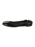 Tory Burch Signature Logo Leather Ballet Flats - Black Flats, Shoes - WTO700342 | The RealReal Signature Logo Leather Ballet Flats