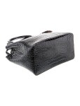 Tory Burch Embossed Leather Top Handle Bag - Black Handle Bags, Handbags - WTO828004 | The RealReal