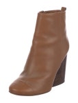 Tory Burch Leather Chelsea Boots - Brown Boots, Shoes - WTO828030 | The RealReal