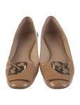Tory Burch Patent Leather Ballet Flats - Neutrals Flats, Shoes - WTO836015 | The RealReal