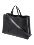 Tory Burch Leather Top Handle Bag - Black Handle Bags, Handbags - WTO837023 | The RealReal