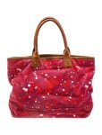 Tory Burch Canvas Top Handle Bag - Burgundy Totes, Handbags - WTO839014 | The RealReal
