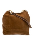 Tory Burch Suede Crossbody Bag - Brown Hobos, Handbags - WTO840003 | The RealReal