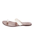 Tory Burch Leather Bow Accents Sandals - Red Sandals, Shoes - WTO840009 | The RealReal