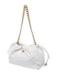 Tory Burch Leather Evening Bag - White Bucket Bags, Handbags - WTO849025 | The RealReal