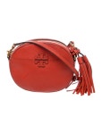 Tory Burch Leather Crossbody Bag - Red Crossbody Bags, Handbags - WTO849033 | The RealReal