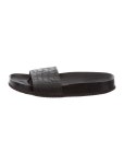 Vince Leather Slides - Shoes -          WVN78125 | The RealReal Leather Slides