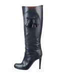 VOR Leather Bow Accents Boots - Shoes -          WVOOR20004 | The RealReal Leather Bow Accents Boots