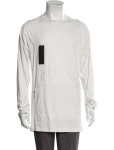 Y-3 Striped Crew Neck T-Shirt - White T-Shirts, Clothing - WY329537 | The RealReal Striped Crew Neck T-Shirt