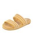 Zimmermann Printed Slides - White Sandals, Shoes - WZI210060 | The RealReal