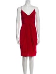 Vicky Tiel Vintage Mini Dress - Red Dresses, Clothing - WVY20293 | The RealReal Vintage Mini Dress