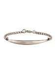 Robert Lee Morris Curved Bar Station Bracelet - Sterling Silver Station, Bracelets - WZY21495 | The RealReal Curved Bar Station... 