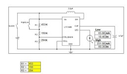 LTC3490 for Cree XR-E | Candle Power Flashlight Forum LTC3490 for Cree XR-E