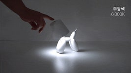 헤이루미 무선 LED 벌룬 퍼피 무드등 인테리어 소품 감성 취침등 간접조명 수유등 밝기조절 집들이 친구 생일 선물