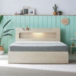 규수방 헤드 3단 멀티 서랍 LED침대 S [매트별도] - 에누리 가격비교