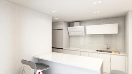 경기도 광명시 하안7단지고층주공아파트 24평 모던 인테리어 - 한샘