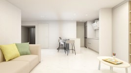 경기도 광명시 하안7단지고층주공아파트 24평 모던 인테리어 - 한샘