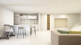 경기도 광명시 하안7단지고층주공아파트 24평 모던 인테리어 - 한샘