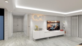 부산광역시 금정구 금정산에스케이뷰아파트 55평 모던 인테리어 - 한샘