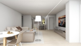 경기도 시흥시 시흥은행 대우 푸르지오아파트 32평 모던 인테리어 - 한샘