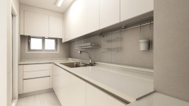 광주광역시 남구 무등파크맨션3차2단지아파트 32평 모던 인테리어 - 한샘