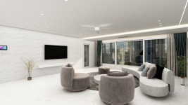 전북특별자치도 전주시 덕진구 위브어울림아파트 52평 모던 인테리어 - 한샘