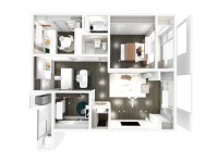 경기도 군포시 백두(극동)아파트 34평 모던 인테리어 - 한샘