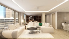 부산광역시 기장군 이지 더원1차 아파트 32평 모던 인테리어 - 한샘