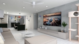 경기도 평택시 금호타운서정마을 32평 심플&미니멀 인테리어 - 한샘