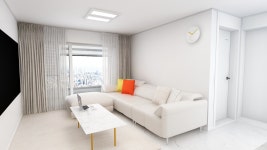 경상북도 경산시 펜타힐즈 더샵 1차 26평 심플&미니멀 인테리어 - 한샘