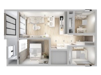 대구광역시 달서구 산새마을 25평 내추럴 인테리어 - 한샘