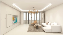 부산광역시 해운대구 센텀롯데캐슬아파트 32평 빈티지&앤틱 인테리어 - 한샘