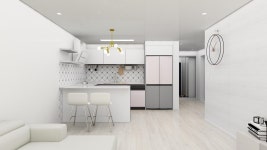 전북특별자치도 전주시 덕진구 아중 부영2차 아파트 24평 심플&미니멀 인테리어 - 한샘