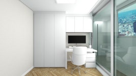 대구광역시 북구 명성푸르지오 34평 모던 인테리어 - 한샘