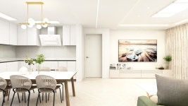 경상북도 구미시 현진에버빌엠파이어아파트 48평 심플&미니멀 인테리어 - 한샘