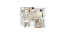 광주광역시 북구 동림푸른마을주공3단지아파트 24평 내추럴 인테리어 - 한샘