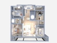 경상남도 진주시 들말한보타운 43평 심플&미니멀 인테리어 - 한샘