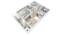 경기도 평택시 이충부영3단지(원앙부영) 24평 심플&미니멀 인테리어 - 한샘