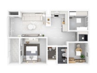 경기도 부천시 원미구 스타팰리스2 29평 모던 인테리어 - 한샘