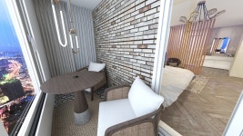 부산광역시 기장군 이진캐스빌블루 1차아파트 44평 모던 인테리어 - 한샘