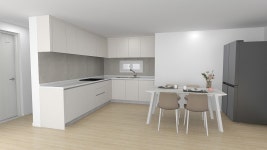 대구광역시 수성구 태왕유성하이빌아파트 34평 심플&미니멀 인테리어 - 한샘