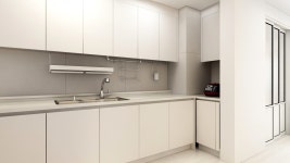 광주광역시 남구 무등파크맨션3차2단지아파트 32평 모던 인테리어 - 한샘